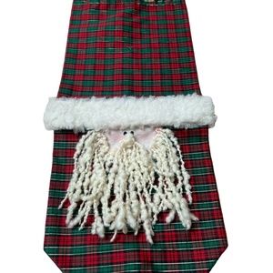 Santa bottle cover